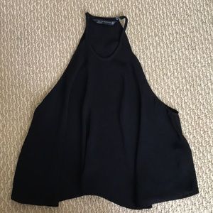 Blk slvless Zara top